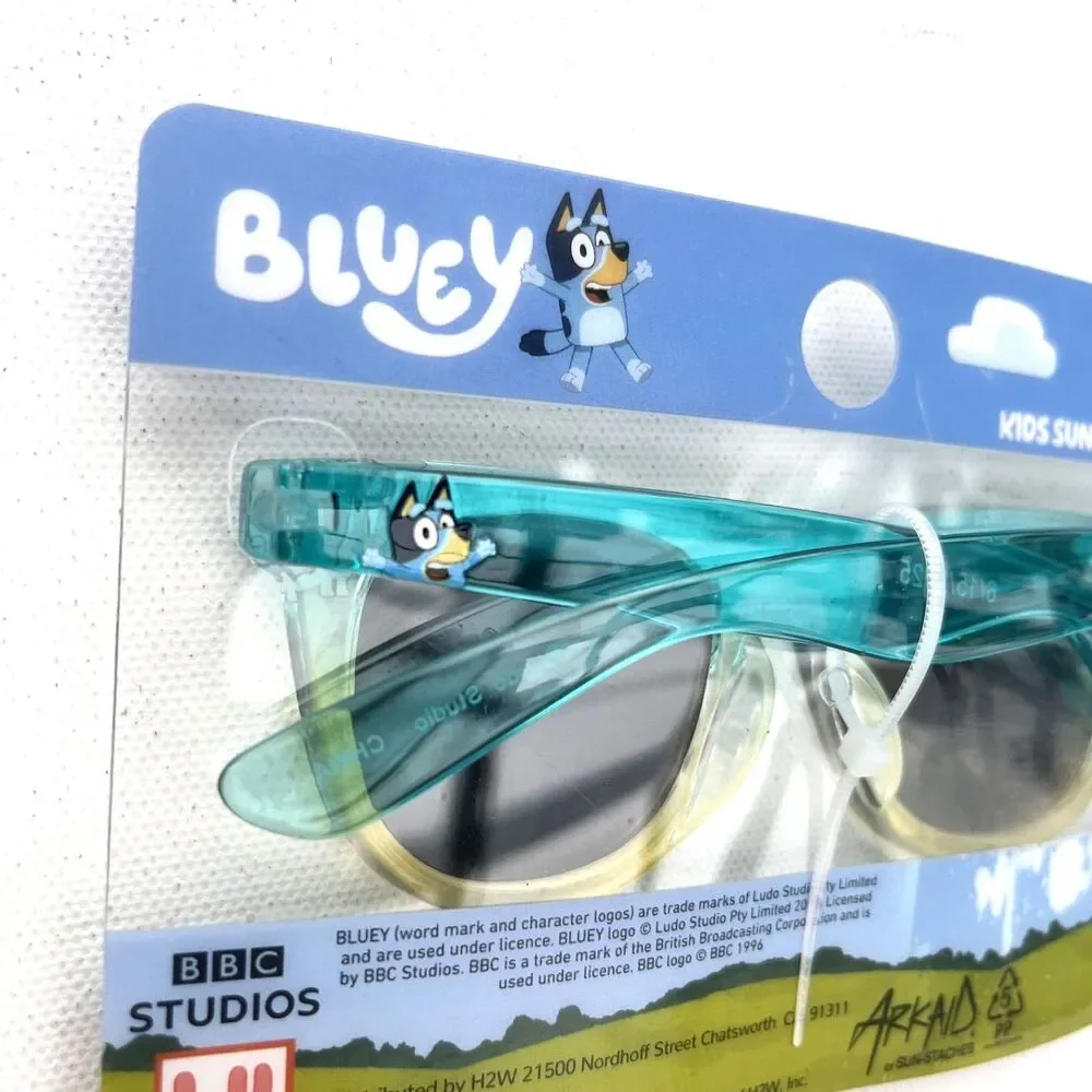 Bluey Kids Sunglasses – Blue Classic‎ Style w/ UV Protection
